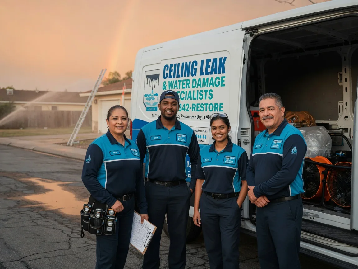 Ceiling Leak Cleanup company in Hersey, MI