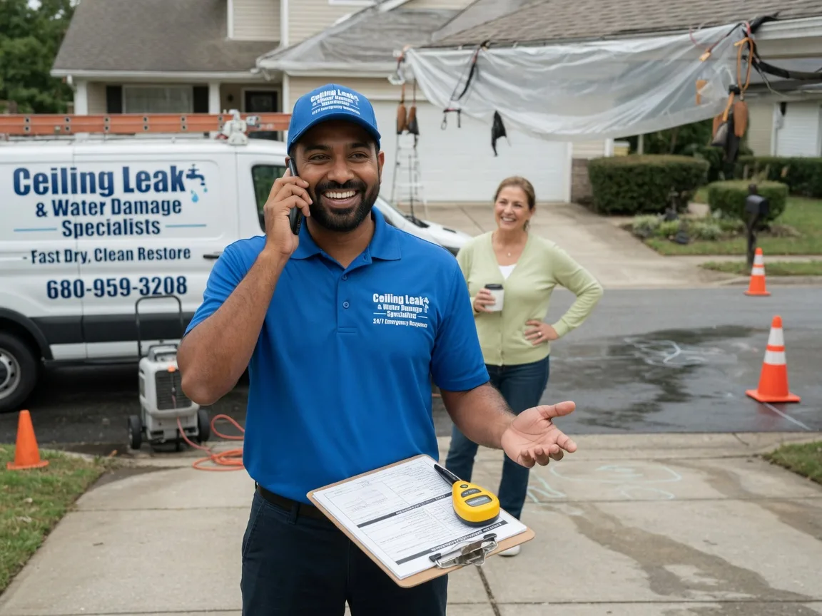 Ceiling Leak Cleanup Hersey, MI FAQs